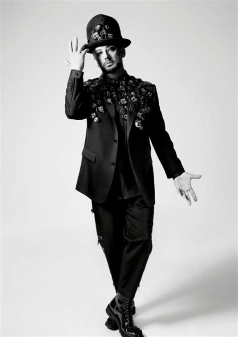 boy george dior homme|Boy George, Rami Malek Star in Dior Homme's Spring .